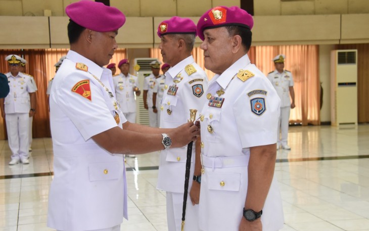 Brigjen TNI Marinir Sarjito Resmi Jabat Kapokgadik Kodiklatal 