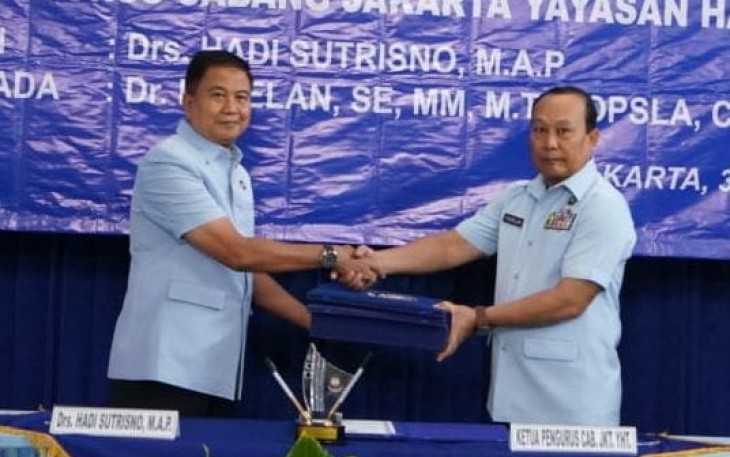 Serah terima Ketua Pengurus Cabang Jakarta Yayasan Hang Tuah