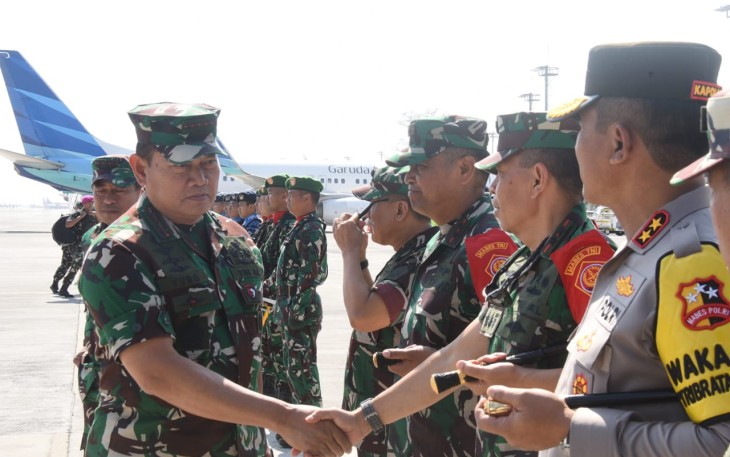 Panglima TNI cek kesiapan pengamanan KTT AIS Forum 2023