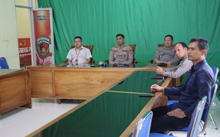 Polres Kepahiang Ikuti Zoom Meeting Dialog Penguatan Internal Polri 