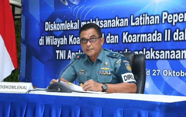 Kadiskomlekal Laksamana Pertama TNI Anang Sufiantono
