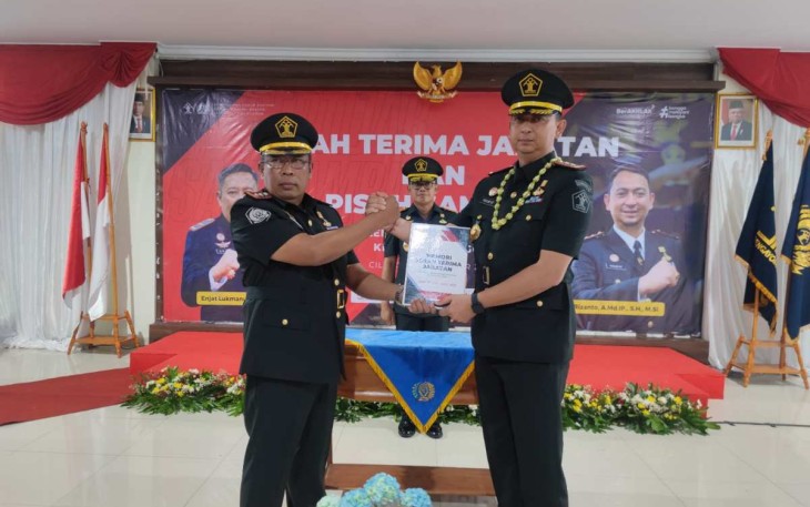 Sertijab dan Pisah Sambut Lapas Cilegon, Rabu (25/10)