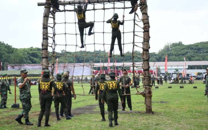 Lomba Ketangkasan Menwa di Kota Malang, Jum'at (24/11)