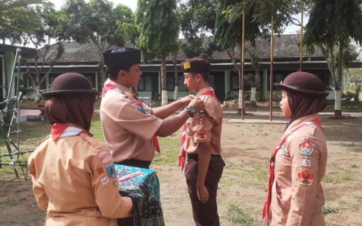 Pembukaan Perkemahan Saka Wira Kartika Wilayah Desa Binaan, Sabtu (25/11)