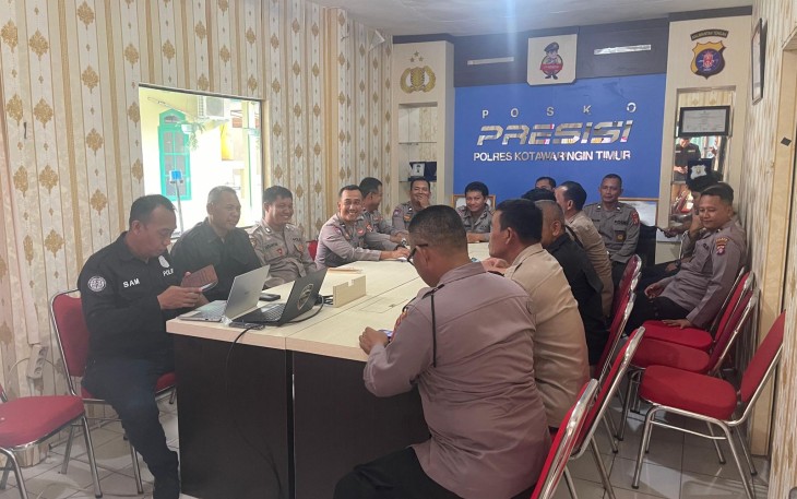 Bidhumas Polda Kalteng Asistensi ke Polres Kotim