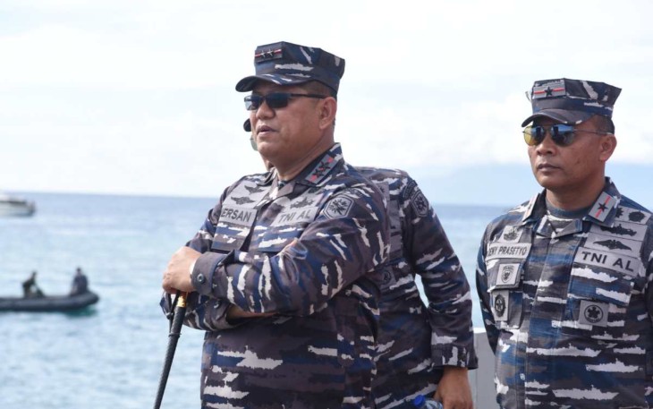 Pangkoarmada III Laksamana Muda TNI Hersan,