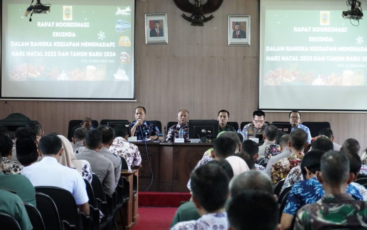 Rakor EKUINDA jelang Nataru di Pati