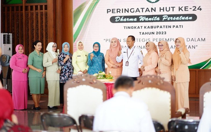 Acara HUT ke 24  Dharma Wanita di Pati