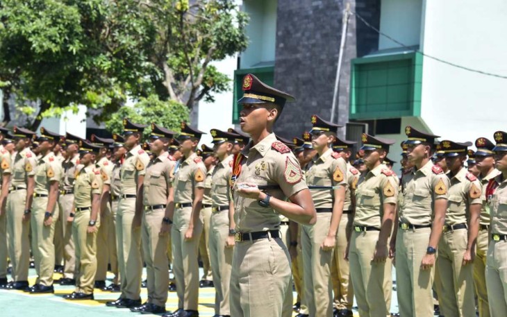 Taruna Akmil saat pelepasan dinas cuti, Kamis (21/12)