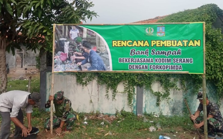 Bank Sampah Kodim 0602/Serang
