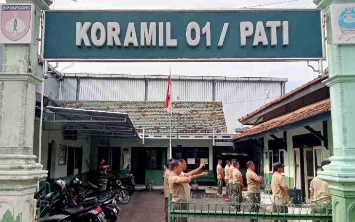 Senam SKJ 88 anggota Koramil 0718-01/Pati