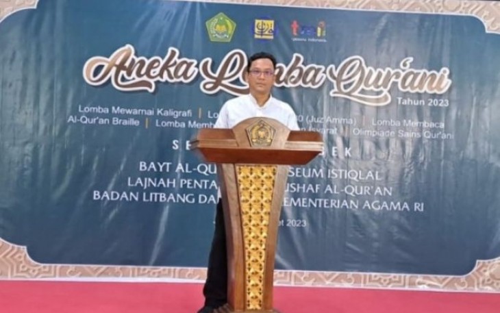 Kepala LPMQ Abdul Aziz Shidqi