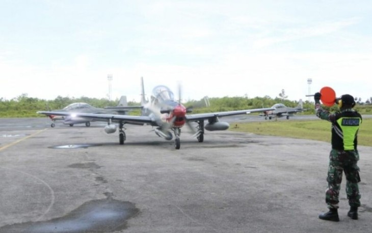 Pesawat Tempur EMB-314 Super Tucano 