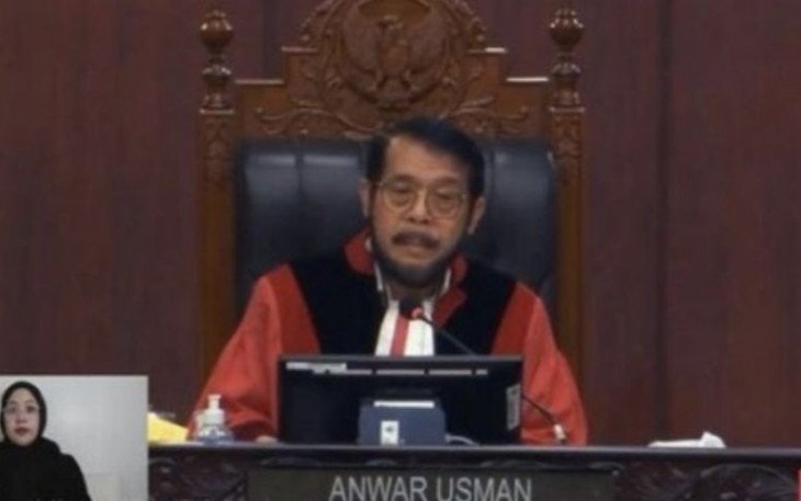 Ketua Mahkamah Konstitusi Anwar Usman