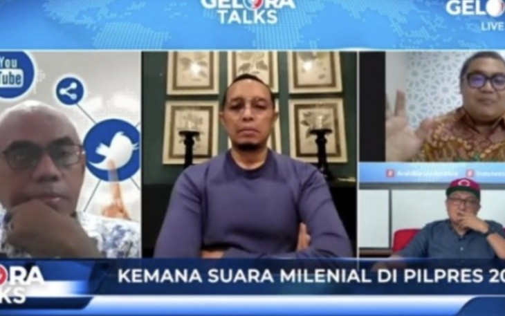 Diskusi Gelora Talk Partai Gelora Indonesia, Jakarta, Rabu (15/11)