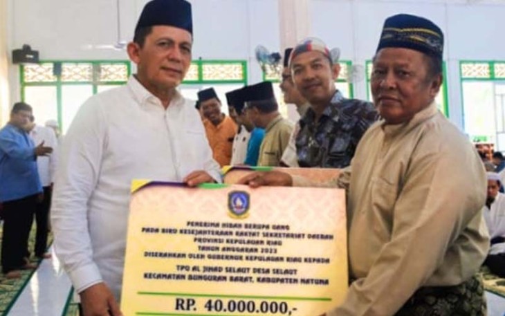 Gubernur Kepulauan Riau H. Ansar Ahmad