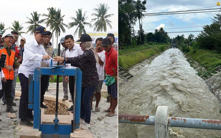 Kementerian PUPR Fungsikan Jaringan Irigasi Baliase untuk 3000 Ha Sawah di Luwu Utara