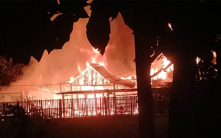 Pasca terjadi kebakaran