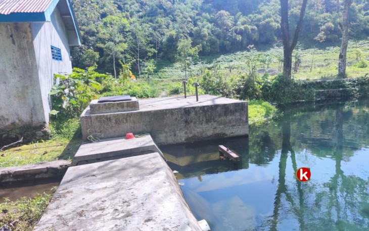 Lokasi Lahan Sumber Mata Air Milik PT. Kemakmuran Swarubuluroto yang Diduga Disalahgunakan PDAM Kabupaten Blitar (Foto : Faisal NR / Klikwarta.com)