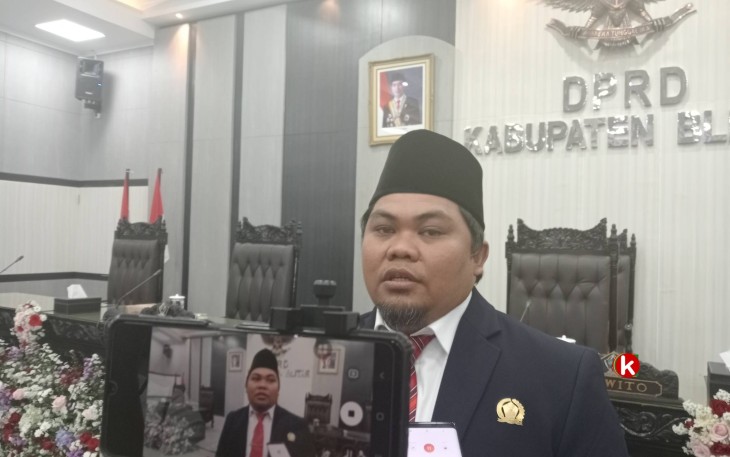 Anggota DPRD Kabupaten Blitar Fraksi PDIP Hendik Budi Yuantoro (Foto : dok. Faisal NR / Klikwarta.com)