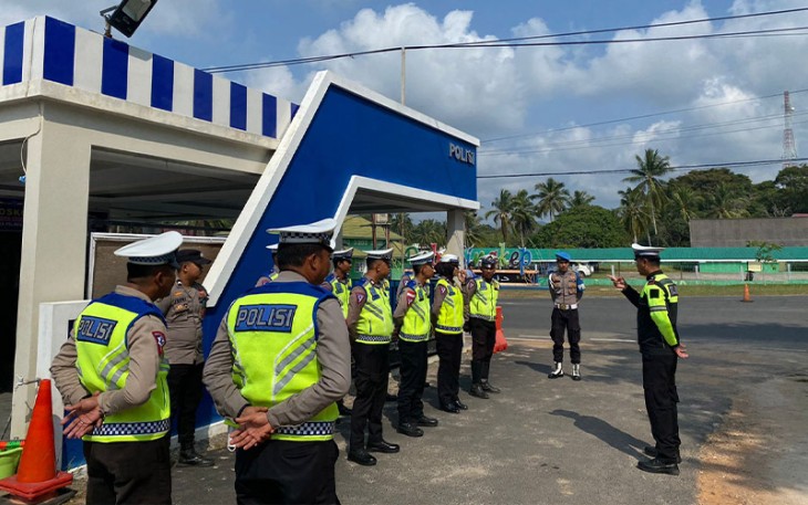 Satlantas Polres Lingga Fokus Tekan Angka Kecelakaan Berlalu Lintas