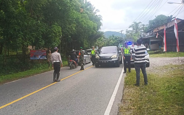 Sinergitas TNI Polri wilayah Kabupaten Aceh Barat Daya (Abdya)