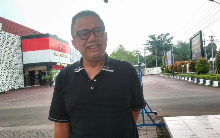 Husni Tahir Hamid, warga Kelurahan Surondakan, saat dikonfirmasi setelah koordinasi dengan Polres Trenggalek, Selasa (28/3/2023).