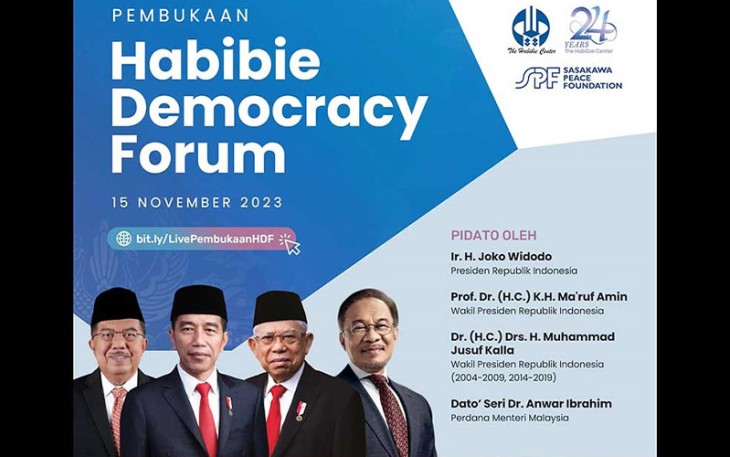 Peluncuran Habibie Democracy Forum