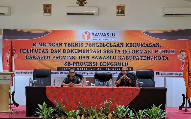Bimtek Kehumasan Bawaslu
