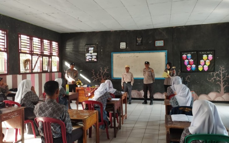 Kasat Binmas Berikan Pesan Bahaya Narkoba dan Kenakalan Remaja