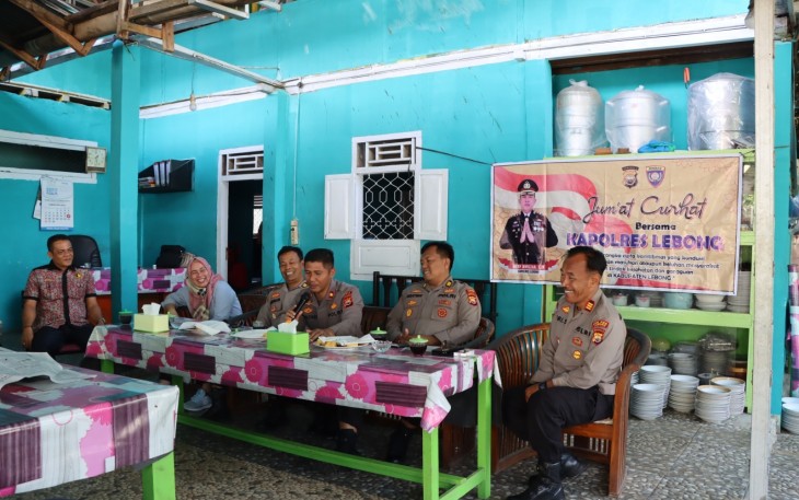 Jumat Curhat Polres Lebong, Warga Curhat Soal Hukum Sampai Waria