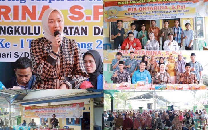 Anggota DPRD Provinsi Bengkulu Ria Oktarina, S.Psi