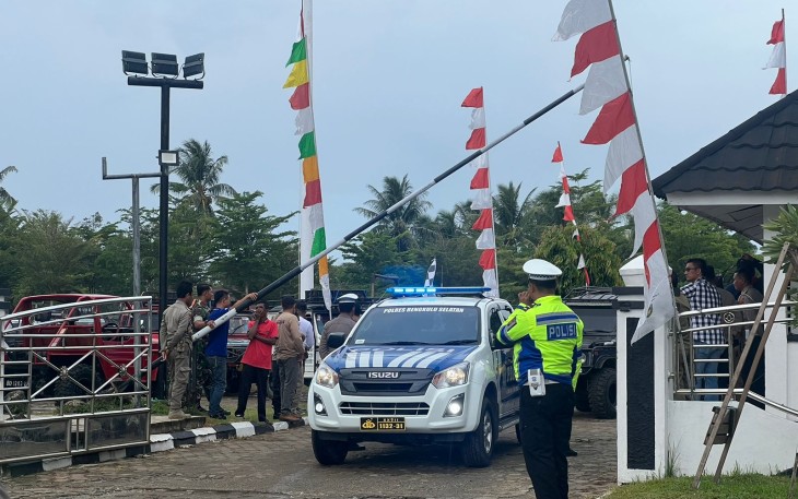 Polres BS Laksanakan Pengamanan Event Offroad Awas Jip 