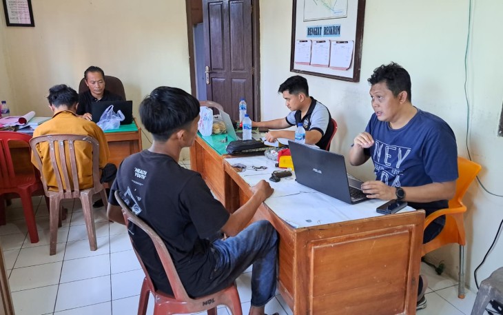 Polsek Kota Manna Amankan Pelaku Penusukan