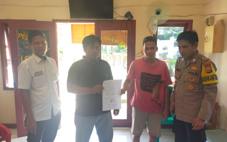  Polsek Teluk Segara Mediasi Warga Bertikai