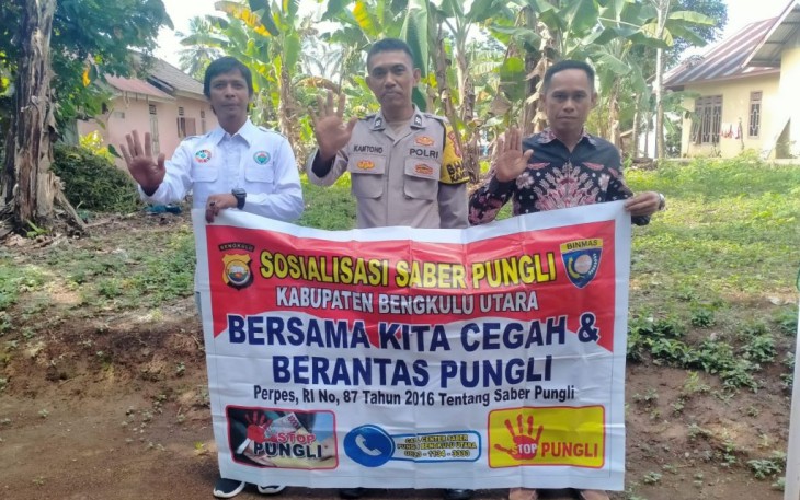 Polsek Kerkap Sosialisaisi Cegah Pungli