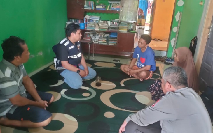 Polsek Muara Bangkahulu Damaikan Keributan Anak dan Ibu Kandung 