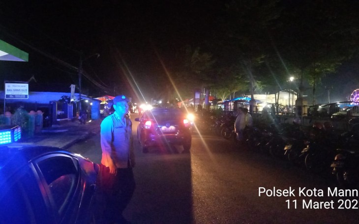 Polsek Kota Manna KRYD, Cegah Aksi Kriminalitas di Malam Hari