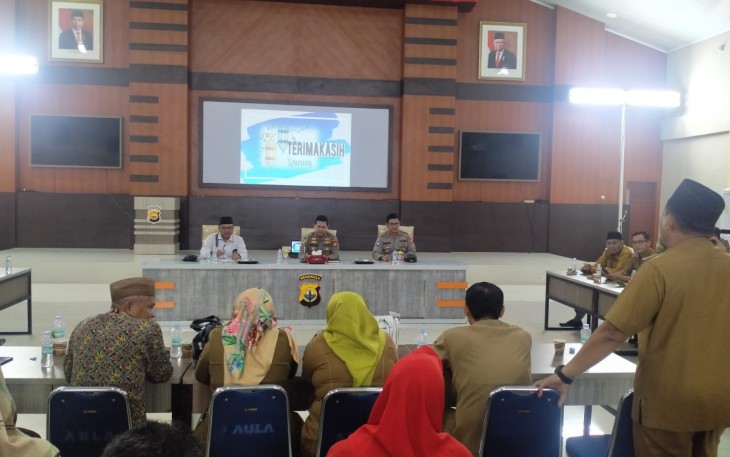 Jelang Ramadan, Polresta Bengkulu Gelar FGD Moderasi Beragama