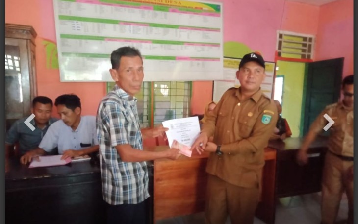 Utamakan Hak Warga, Kades Alun 2 Sukses Salurkan BLT 