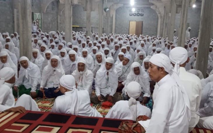 Polres Kaur Monitoring Kegiatan Suluk Hari Kedua
