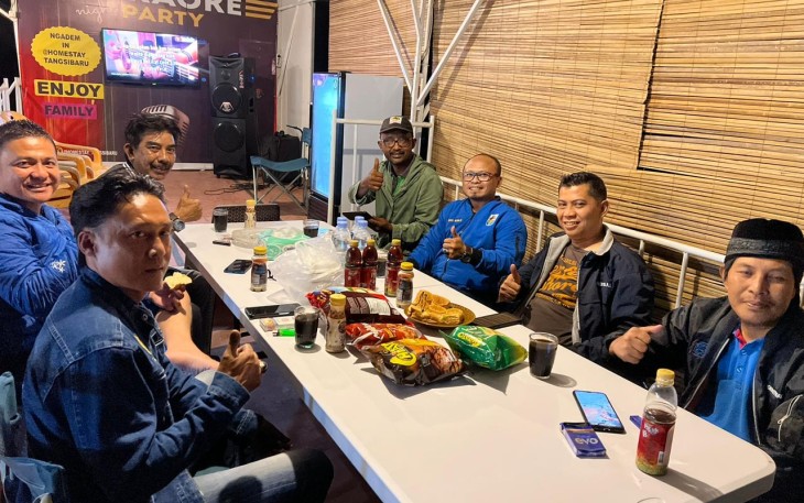 Kapolres Kepahiang Ngopi Bareng Ketua SMSI Bengkulu 