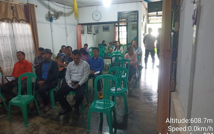 Polsek Lebong Selatan Jaga Perayaan Hari Paskah Isa Al Masih di Gereja GKII