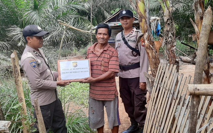 Polres Bengkulu Selatan Kembali Salurkan Bantuan Kemanusiaan