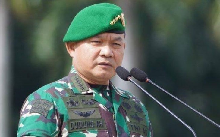  Kepala Staf TNI AD (KSAD) Jendral TNI Dudung Abdurachman