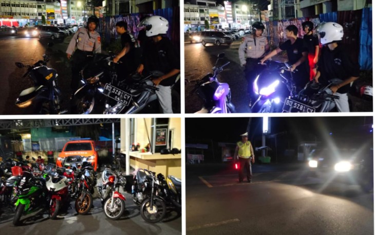 Razia malam Polresta Bengkulu