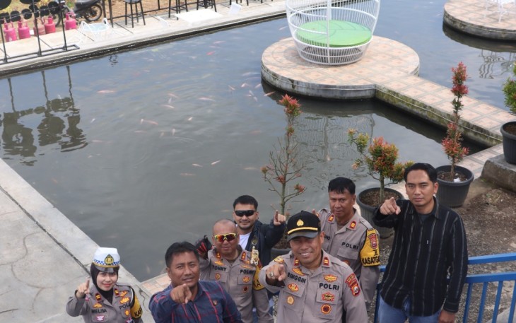 Kapolres Rejang Lebong Tinjau Lokasi Wisata Jelang Lebaran