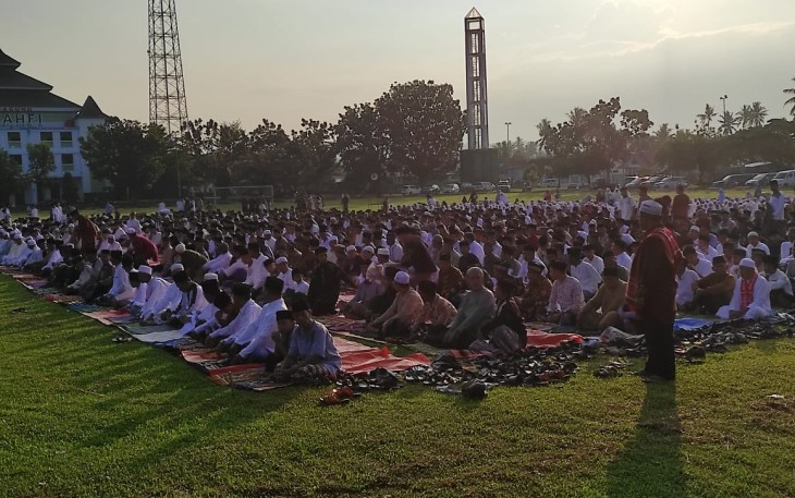 Polres Kaur Laksanakan Pengamanan Salat Idulfitri  
