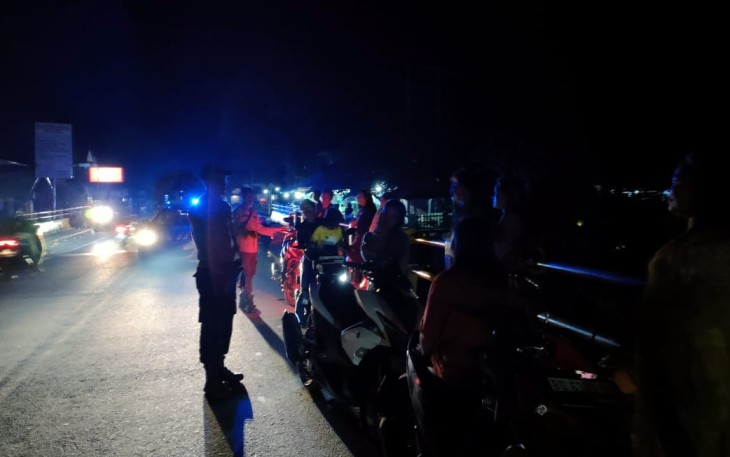 Malam Takbiran, Polsek Lais Laksanakan Pengamanan