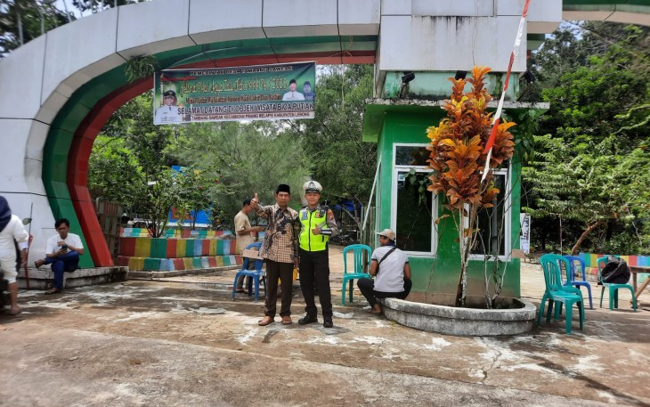 Polsek Lebong Utara Kerahkan Personel untuk Pengamanan Objek Wisata